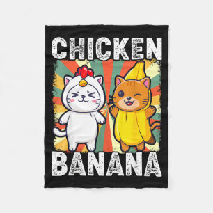 Cobertor De Velo Animais Fofos Em Fantasias De Frango E Banana Kawa