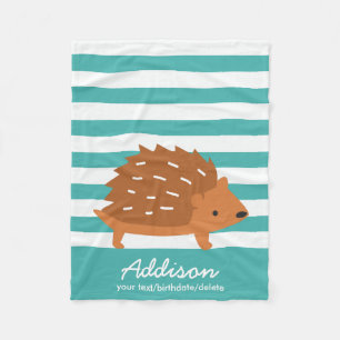 Cobertor De Velo Animal Beijo De Bebê Personalizado E Bonito, Striq