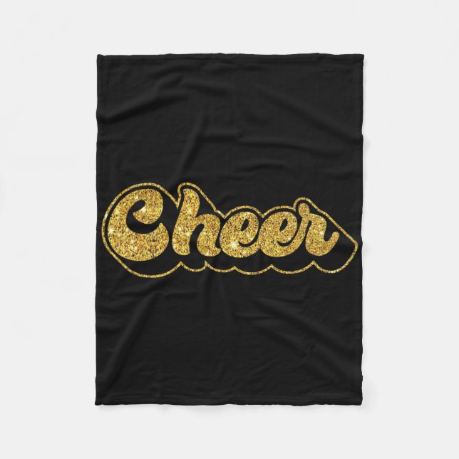 Cobertor De Velo Animar Cheerleading Porra  (Frente)