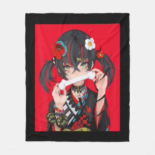 Cobertor De Velo Animas Bonitas Meninas Japonesas Figurino Estético
