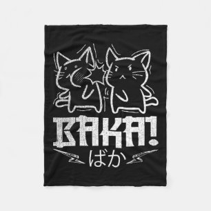 Cobertor De Velo Anime Engraçado Manga Otaku Baka Rabbit Slap Meme