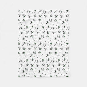 COBERTOR DE VELO ANIME EYE PATTERE DESIGN