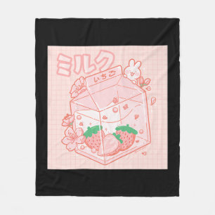 Cobertor De Velo Anime Kawaii Bonito, Japonês, Aestético, Forja Ros