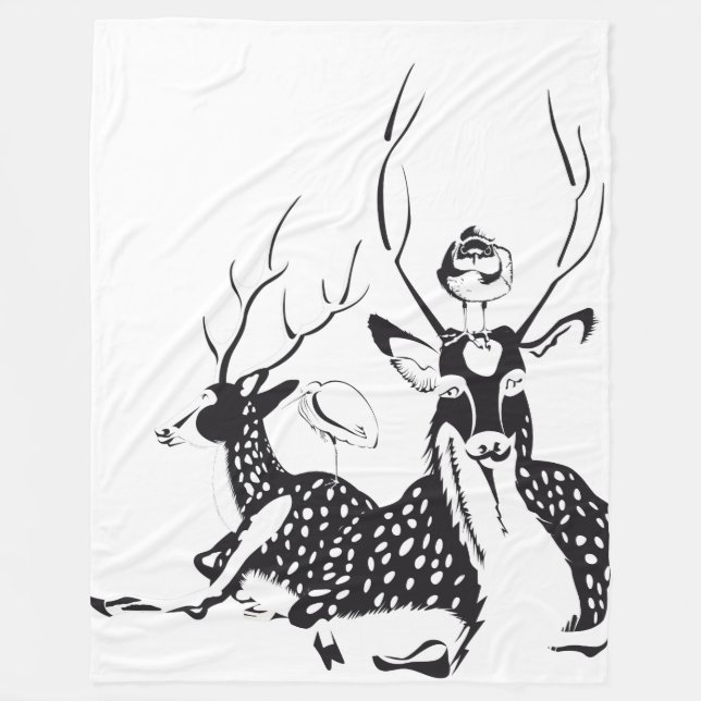 Cobertor De Velo Animem a vossa cobertura com animais (Frente)