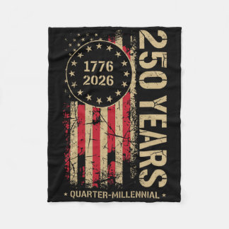 Cobertor De Velo Aniversário de 250 Anos da América Aniversário de 