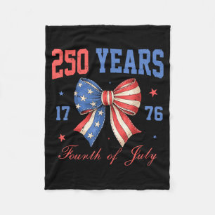 Cobertor De Velo Aniversário de 250 anos dos EUA 1776 2026 para Hom