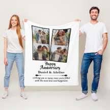 Aniversário de Casamento Amor 4 Colagem de Fotos C