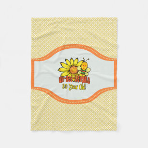 Cobertor De Velo aniversário do 80 - inacreditável em 80 anos vel