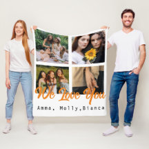 Aniversário personalizado colagem de fotos preto b