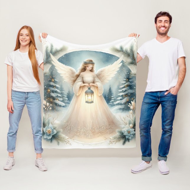 Cobertor De Velo Anjo Celestial de Inverno Lanterna da Esperança (In Situ)