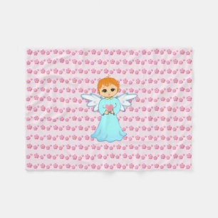 Cobertor De Velo Anjo de Bebê Fofo