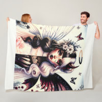 Anjo Meio Diabo Beleza Sombria Fada da Asa Quebrad