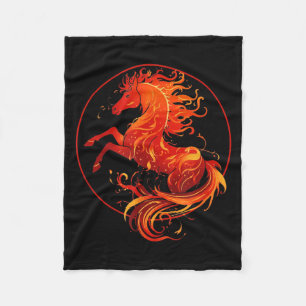 Cobertor De Velo Ano do cavalo de fogo 2026 ano novo chinês