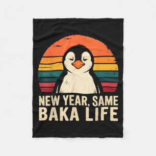 Cobertor De Velo Ano Novo Mesma Vida de Baka Pinguim Piada