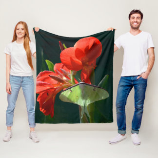 Cobertor De Velo "Antecipação da pintura da traça de Luna da noite"