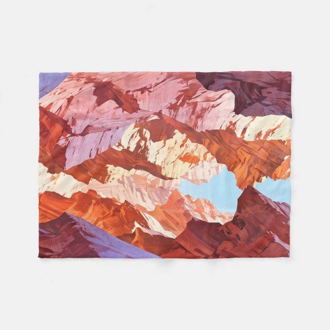 Cobertor De Velo Antelope Canyon, Arizona (Frente (Horizontal))