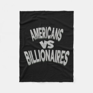 Cobertor De Velo Anti-trump americanos contra bilionários
