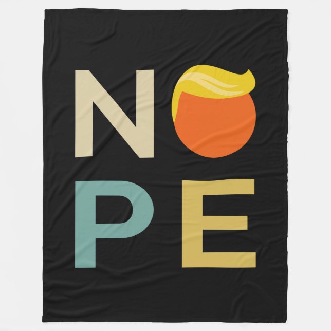 Cobertor De Velo Anti-Trump - Nope Edition III (Frente)