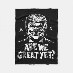 Cobertor De Velo Anti-Trump Somos Excelente Ainda Palhaço