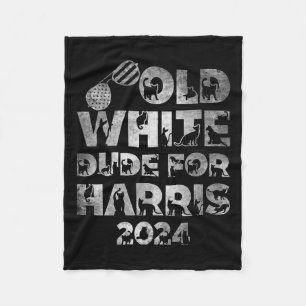 Cobertor De Velo Antigo Homem Branco Para Harris Kamala Harris 2024