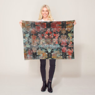 Cobertor De Velo Antiguamente Grunge Vintage Velho Carpete De Lã Fí