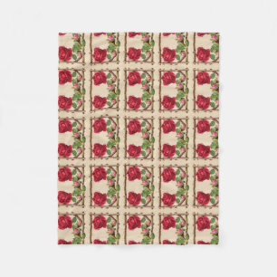 Cobertor De Velo Antiguidade Vitorítica Vintage rosa rustica