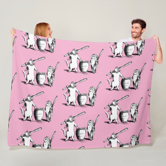 Cobertor De Velo Antique Coruja e Pussycat (In Situ)