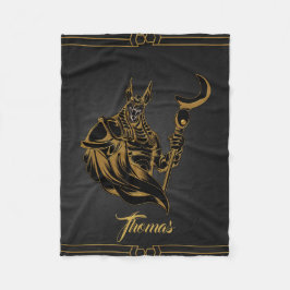 Cobertor De Velo Anubis antigo do Egito.