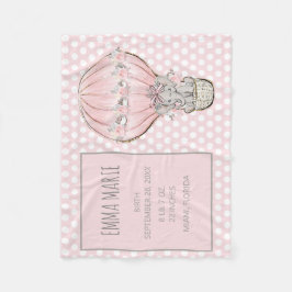 Cobertor De Velo Anúncio de Nascimento do Balão de Elefante para Be