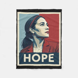 Cobertor De Velo Aoc Alexandria Ocasio Cortez 2028 Para Presidente 