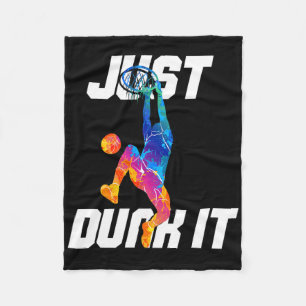 Cobertor De Velo Apenas Dane-Se! Slam Dunk do Jogador Bysketbyll