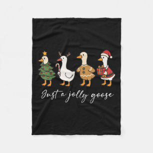 Cobertor De Velo Apenas Um Ganso Bonito e Divertido Feliz Goosemas