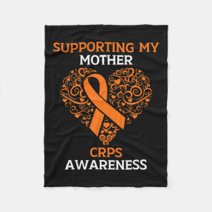 Cobertor De Velo Apoiando Minha Mãe Rsd Crps Conscientizando Mês Or