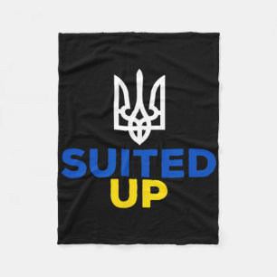 Cobertor De Velo Apoie a Ucrânia Este é o Meu Terno Bandeira da Ucr