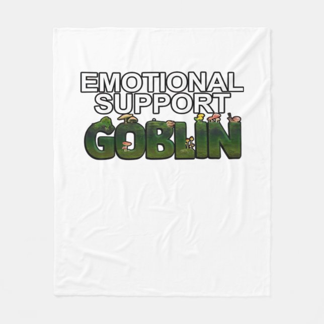 Cobertor De Velo Apoie Goblin Clássico (Frente)