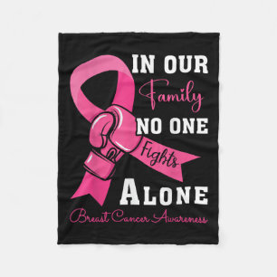 Cobertor De Velo Apoio ao cancer de mama Família Mulheres Cancer A