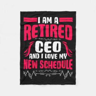 Cobertor De Velo Aposentadoria Eu Sou Um Ceo Aposentado
