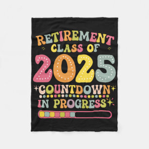 Cobertor De Velo Aposentadoria Groovy Cl De 2025 Contagem Regressiv