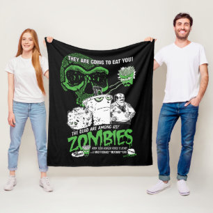 Cobertor De Velo Aqua Teen Fome Force Zombies Poster