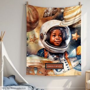 Cobertor De Velo Aquarela Galaxy Blanket Cozy Boys Decor
