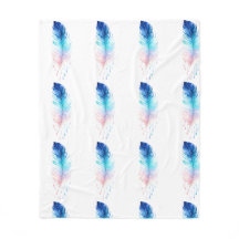 Aquarela Pena Ombre Azul