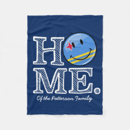 Cobertor De Velo Aquecedor de sorriso da casa da bandeira de Aruba