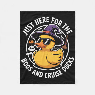 Cobertor De Velo Aqui para sustos e patos de cruzeiro, Funny Hallow