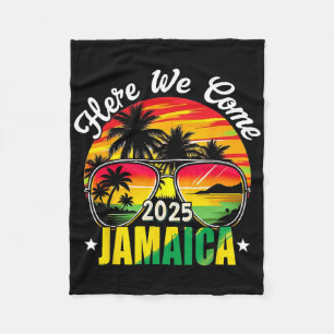 Cobertor De Velo Aqui Vemos Jamaica 2025 Férias Familiares Viagem M