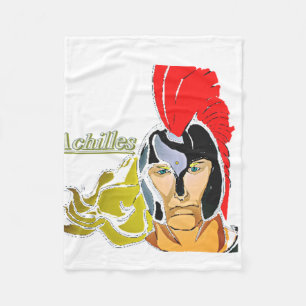 Cobertor De Velo Aquiles Art Fleece Blanket