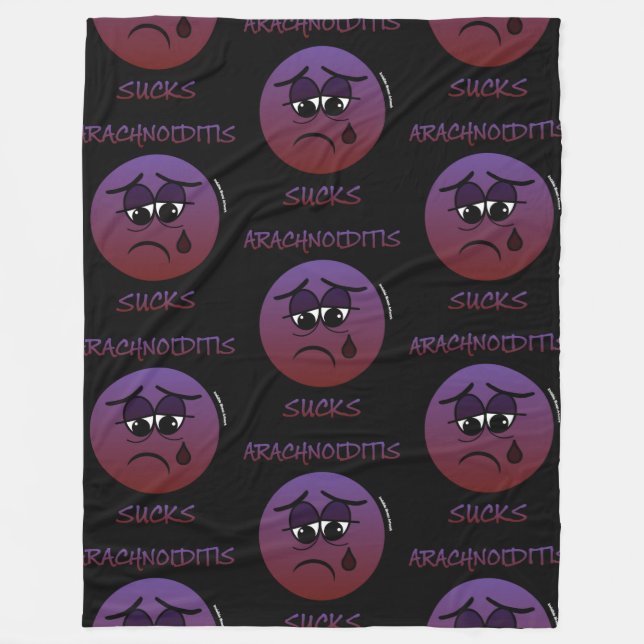 COBERTOR DE VELO ARACHNOIDITITE SUCKS (Frente)