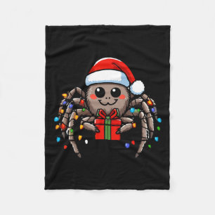 Cobertor De Velo Aranha Vestindo Papai Noel Natal Xmas Pajamas