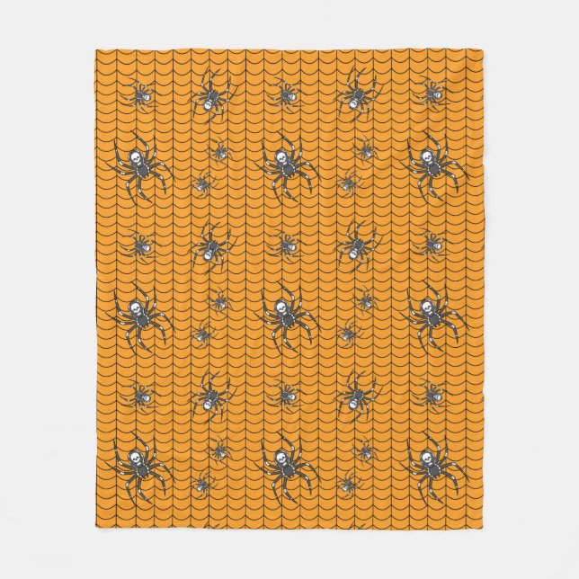 Cobertor De Velo Aranhas no desfile Fleece Blanket (Frente)