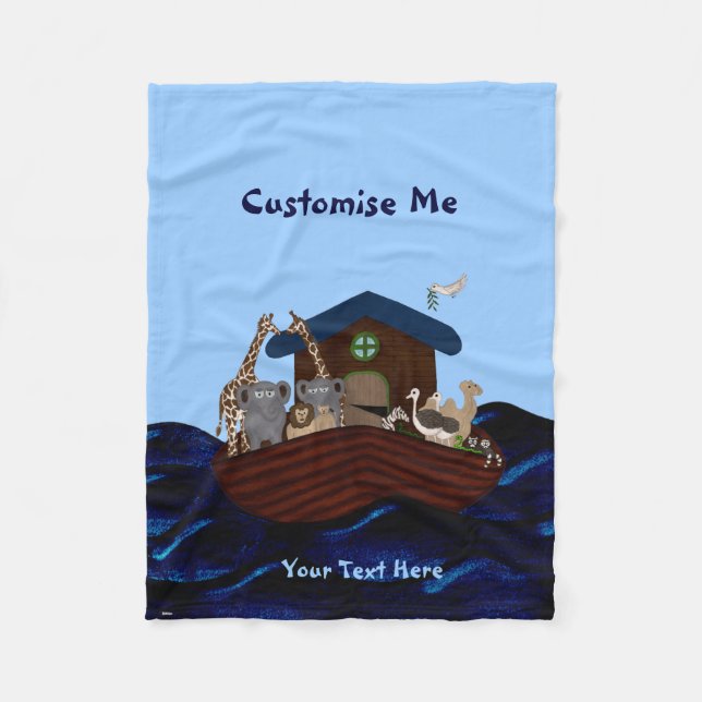 Cobertor De Velo Arca de Noah (Frente)