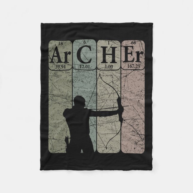 Cobertor De Velo Archer Periódico Mesa Elements Arco Hunting Archer (Frente)